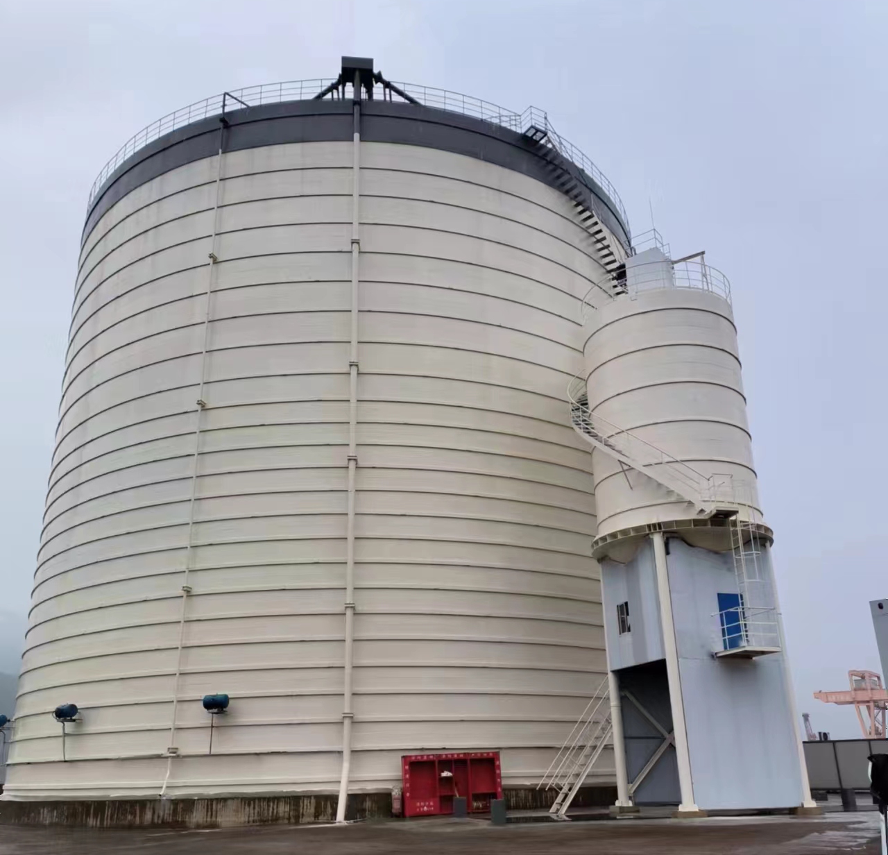 益阳10万吨水泥钢板库